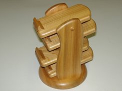 Dřevěný stojánek na dálkové ovladače - ND4T