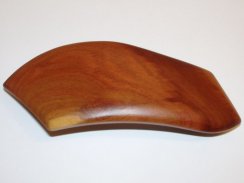 Dřevěná vlasová spona velká SV02Z - zaoblená