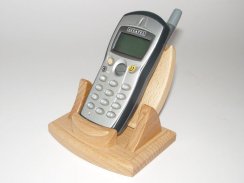 Dřevěný stojánek na mobilní telefon sklopný - SMT3B