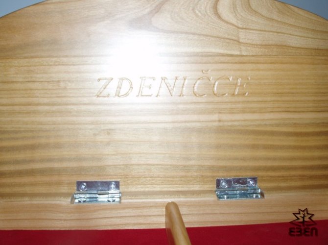 Rytina nápisu - Zdeničce