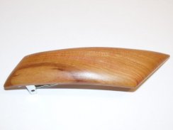 Dřevěná vlasová spona střední S14Z - zaoblená