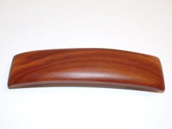 Dřevěná vlasová spona střední S17Z - zaoblená
