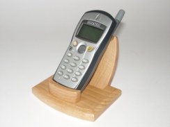 Dřevěný stojánek na mobilní telefon sklopný - SMT2B