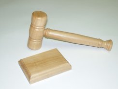 Soudcovské aukční kladivo - AK1B