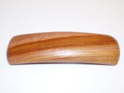 Dřevěná vlasová spona střední S15Z - zaoblená