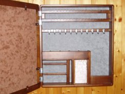 Skříňka na šperky, hodinky, prstýnky - EK3H
