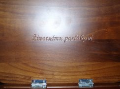 Rytina nápisu - životnímu parťákovi